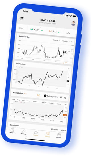 Mobiel apparaat met de digitale webapplicatie van Meeuw Vermohof